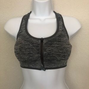 Gray Sports Bra